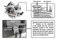 Picture of Recalled Circular Saws
