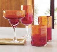 Picture of Recalled Orange/Red Glassware Pieces