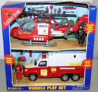 Picture of Recalled Soldier Bear Fire Rescue Vehicle Toy Set