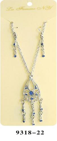 Picture of Recalled Necklace and Earring Set 9318-22