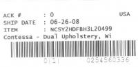 Picture of Shipping Label (photo 'B')