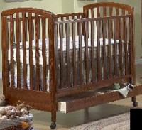 Picture of Recalled Nina Pine Model Number 710 Crib