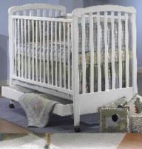 Picture of Recalled Rita Model Number 490 Crib; Manufactured between 2001 and October 2007