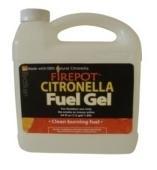 Picture of recalled Firepot Citronella Pourable Gel Fuel