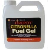 Picture of recalled Firepot Citronella Pourable Gel Fuel