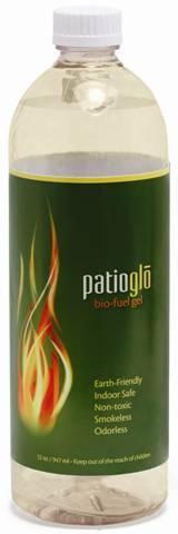 Picture of recalled PatioGlo Bio-Fuel gel with citronella