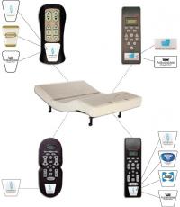 Picture of recalled Adjustable Mattress Base and Remote Controls
