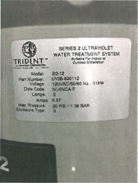 Picture of Trident Recalls Ultraviolet Sanitation Systems for Pools Due to Fire Hazard