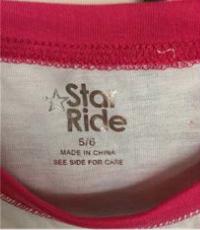 Picture of Childrenâ€™s Pajamas Recalled by Star Ride Kids Due to Violation of Federal Flammability Standard