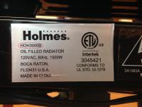 Picture of Sunbeam Recalls Holmes Oil Filled Heaters Due to Scald Hazard