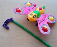Picture of Airplane and Butterfly Push Toys Recalled by LS Import Due to Choking Hazard
