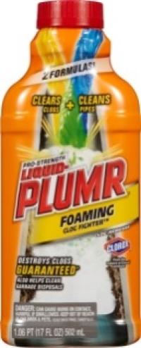 Picture of Three Types of Liquid Plumr Clog Removers Recalled by The Clorox Company Due to Failure to Meet Child-Resistant Closure Requirement