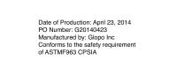 Picture of GLOPO Recalls Children's Scooters Due to Fall Hazard