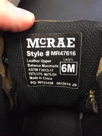 Picture of Dan Post Boot Company Recalls Safety Boots and Shoes Due to Injury Hazard