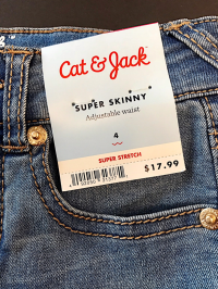 Picture of Topson Downs Recalls Cat & Jack Girls' Star Studded Jeans Due to Laceration Hazard; Sold Exclusively at Target