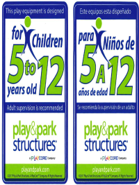Picture of Play and Park Structures Recalls Playground Slides Due to Entrapment Hazard (Recall Alert)