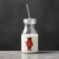 Picture of Crate and Barrel Recalls Holiday Milk Bottles Due To Laceration Hazard