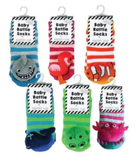 Picture of Midwest-CBK Recalls Baby Rattle Socks Due to Choking Hazard