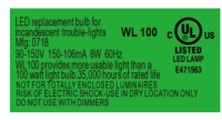 Picture of QTOP USA Recalls LED Work Light Replacement Bulbs Due to Fire Hazard