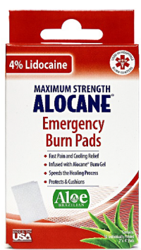 Picture of Quest Products Recalls ALOCANE Emergency Burn Pads Due to Failure to Meet Child Resistant Closure Requirement; Risk of Poisoning