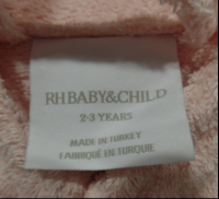 Picture of RH Recalls Children's Bath Wraps Due to Violation of Federal Flammability Standard