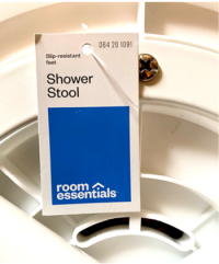 Picture of Target Recalls Shower Stools Due to Fall Hazard; Sold Exclusively at Target