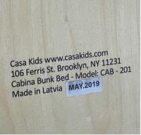 Picture of Casa Kids Recalls for Repair Cabina Bunk Beds Due to Fall Hazard (Recall Alert)