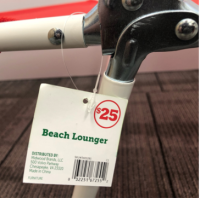 Picture of Family Dollar Recalls Beach Loungers Due to Injury Hazard