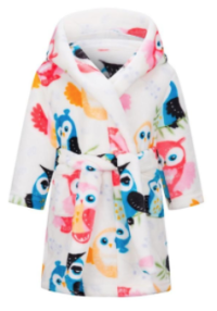 Picture of Children's Robes Recalled Due to Violation of Federal Flammability Standards and Burn Hazard; Imported by BAOPTEIL; Sold Exclusively on Amazon.com