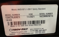 Picture of MTD Recalls Craftsman and Troy-Bilt Riding Lawn Mowers Due to Crash Hazard