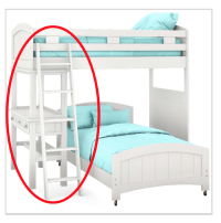 Picture of Canyon Furniture Company Recalls Ladders Sold With Bunk Bed and Hutch Sets Due to Entrapment and Strangulation Hazards; Sold Exclusively at Rooms To Go (Recall Alert)