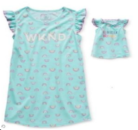 Picture of Children's Sleepwear Recalled Due to Violation of Federal Flammability Standards and Burn Hazard; Imported by Jammers Apparel Group; Sold Exclusively at JCPenney