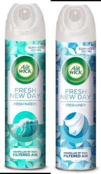 Picture of Reckitt Recalls AirWick Fresh Linen and Fresh Water Aerosol Air Fresheners Due to Injury and Laceration Hazards