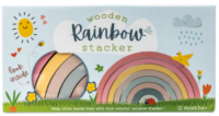 Picture of Children's Rainbow Stacking Toys Recalled Due to Choking Hazard; Manufactured by Professor Puzzle
