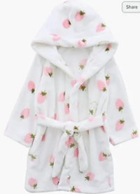 Picture of Children's Robes Recalled Due to Violation of Federal Flammability Standard and Burn Hazard; Imported by Betusline Official Apparel; Sold Exclusively on Amazon.com