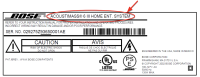 Picture of Bose Recalls AcoustimassÂ®, LifestyleÂ® and Companionâ„¢ Bass Modules Due to Fire Hazard