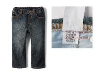 Picture of The Children's Place Recalls Two Styles of Baby and Toddler Boy Basic Stretch Straight Leg Jeans Due to Choking Hazard