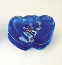 Picture of Recalled Double Heart Paperweight