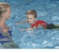 Picture of Child Using Recalled Swim Trainer