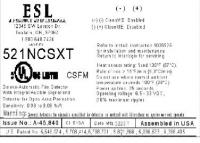 picture of recalled smoke detector label