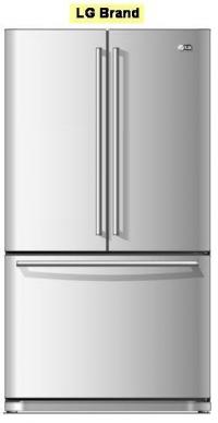 Picture of Recalled LG Brand Refrigerator