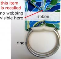 Picture of Recalled Infant Carriers/Slings