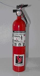 Picture of Recalled Fire Extinguisher