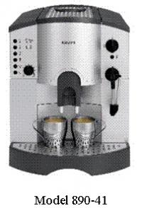Picture of Recalled Espresso Maker 890-41