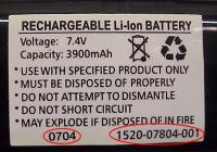 Picture of Recalled Conference Phone Battery