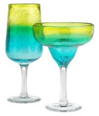 Picture of Blue/Green Dual Glassware Pieces