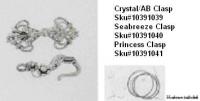 Picture of Recalled Seabreeze Clasps SKU# 10391040, Crystal/AB Clasps SKU# 10391039, Princess Clasps SKU# 10391041