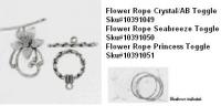 Picture of Recalled Flower Rope Seabreeze Toggle SKU# 10391050, Flower Rope Crystal/AB Toggle SKU# 10391049, Flower Rope Princess Toggle SKU# 10391051