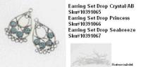Picture of Recalled Princess Earring Set SKU# 10391076, Earring Set Drop Princess SKU# 10391066, Earring Set Drop Seabreeze SKU# 10391067