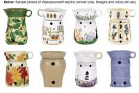Picture of Recalled Electric Simmer Pots - Sample photos of Waxcessories electric simmre pots. Designs and colors will vary.